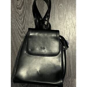 C & L Paris Leather Back Pack Handbag Purse RARE Gorgeous